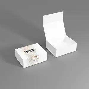制造商硬质硬质豪华工艺纸纸板纸箱包装盒可折叠硬质礼品盒带磁铁关闭