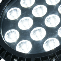 Projecteur LED professionnel en aluminium pour scène, IP65, étanche en extérieur, RGBW 4-en-1, lumières disco colorées DMX