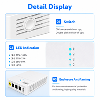 WGP Vente en gros Mini UPS 13500mAh compatible QC 3.0, Prix pour commande en gros, Mini onduleur à alimentation rapide 5V 12V 9V pour routeur Wi-Fi