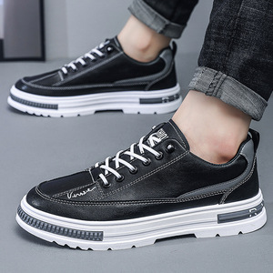 Servicio de Logotipo Personalizado de Fábrica, Zapatos de Cuero Genuino Hechos a Mano, Impermeables, para Verano y Otoño, Talla Grande US13, con Aumento de Altura Interior, para Hombre - Product Image 3