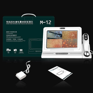 MEIBOYI HD Scanner de Follicules Capillaires Détecteur de Diagnostic du Cuir Chevelu Analyseur Capillaire Appareil d'Analyse du Cuir Chevelu pour Usage Domestique et Salon de Beauté - Product Image 6