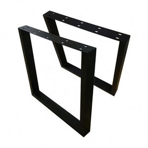 Heavy Duty Steel Industrial <b>Square</b> Cast Iron <b>Table</b> Legs for Hospital <b>Kitchen</b> Office Restaurant Dining Metal Furniture - Product Image 5
