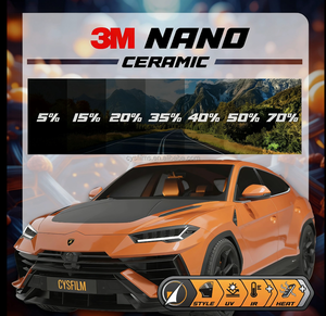 ฟิล์มกรองแสง <span class=keywords><strong>3M</strong></span> <span class=keywords><strong>Crystalline</strong></span> Tint ตัดตามขนาดได้ มองเห็นชัดเจน ป้องกันรังสียูวี 99% ป้องกันรังสีอินฟราเรด 99% <span class=keywords><strong>3M</strong></span> CR20 CR40 CR70 - Product Image 1