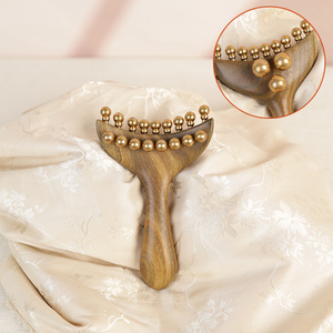 Cepillo de Masaje Linfático de Latón para Senos, Herramienta Manual para el Cuidado de los Senos y Drenaje Linfático - Product Image 4