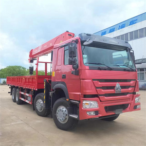 أفضل شاحنة رافعة سينوتراك 8*4 مبيعًا، رافعة ساني بحمولة <span class=keywords><strong>20</strong></span> طن ذات ذراع مستقيم، شاحنة رافعة هيدروليكية - Product Image 3