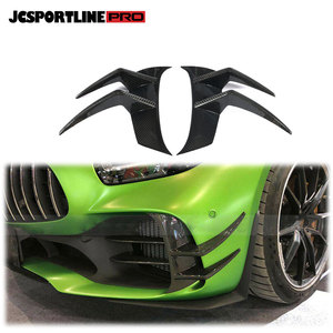 Convient aux <span class=keywords><strong>Mercedes</strong></span> <span class=keywords><strong>Benz</strong></span> <span class=keywords><strong>AMG</strong></span> <span class=keywords><strong>GT</strong></span> <span class=keywords><strong>R</strong></span> 16-19, séparateurs de pare-chocs avant en Fiber de carbone, ailettes latérales (convient à: <span class=keywords><strong>AMG</strong></span> <span class=keywords><strong>GT</strong></span> <span class=keywords><strong>R</strong></span>) - Product Image 2