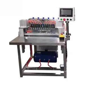 Paint capping filling machine / 1ml paint liquid filling sealing production line / acrylic watercolor paint filling machine