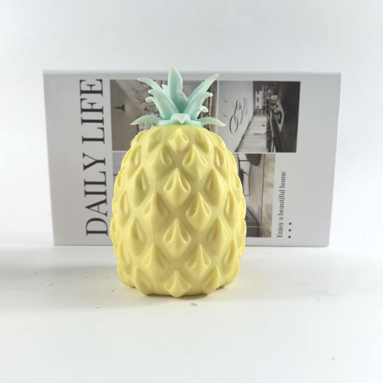 Pizca de piña con cuentas música-amarillo