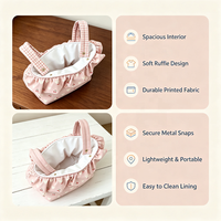 Sac de rangement personnalisé en gros pour poussette avec volants, sac à main suspendu pour maman, imprimé OEM&ODM pour landau