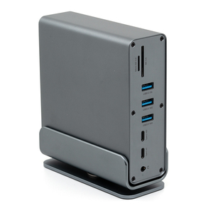 Station d'accueil <span class=keywords><strong>USB</strong></span> C 16 en 1 Triple écran 4K 60Hz HDTV DP 100W PD <span class=keywords><strong>Hub</strong></span> <span class=keywords><strong>USB</strong></span> 3.0 pour MacBook Windows <span class=keywords><strong>PC</strong></span> Ordinateur portable - Product Image 4