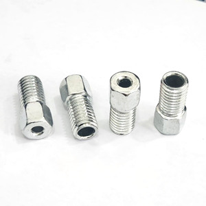 Pernos hexagonales huecos de un metro M4 M6 M8 M12 para transmisión de aceite, piezas automotrices, grado A, acero al carbono 35, zincado azul y blanco - Product Image 2