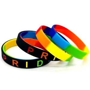 Bracelet en silicone sportif de haute qualité promotionnel, bracelet en silicone personnalisé avec logo - Product Image 6
