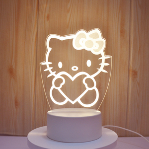 In Offerta Speciale Base per Luce Notturna 3D Illusione Ottica <span class=keywords><strong>Pikachu</strong></span> - Product Image 4