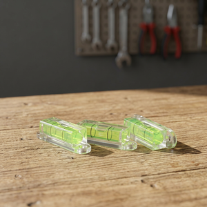 Nivel de burbuja verde de tubo, nivel de burbuja cuadrado pequeño con orificio de posicionamiento, herramienta manual de precisión para bricolaje - Product Image 4