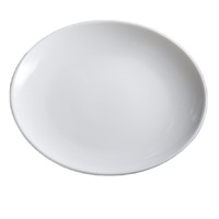 Vente en gros de sets de vaisselle de différentes tailles pour mariage, ensemble de vaisselle en céramique blanche de luxe personnalisée en gros
