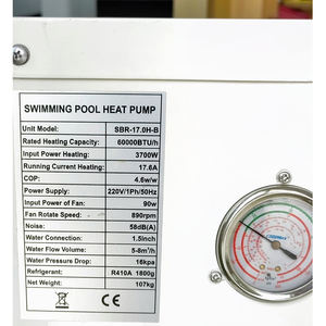 सनरन आउटडोर पूल हीटिंग पंप पानी हीटर evi a + 20kw स्विमिंग पूल हीट पंप - Product Image 5