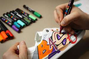 Marqueurs de peinture <span class=keywords><strong>Posca</strong></span>, marqueurs de peinture acrylique, cadeau pour enfants et adultes - Ensemble de marqueurs <span class=keywords><strong>Posca</strong></span> à pointe fine 3M, stylos <span class=keywords><strong>Posca</strong></span> pour fournitures artistiques - Product Image 6