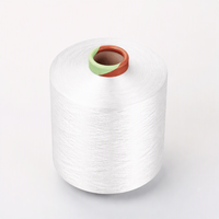 Fil de polyester 100% blanc brut NIM 150D/48F de qualité AA pour tissu tricoté à prix avantageux