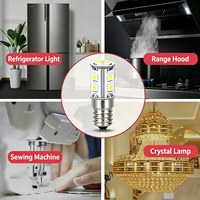 Bombilla LED E10 DC5V de Alto CRI, Mini Lámpara LED, Luz Pequeña Tipo Maíz para Instrumentos, Refrigeradores, Reemplazo de Luz para Máquinas de Coser
