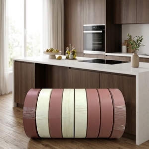 Banda de Borde de PVC de Alta Calidad, Color Blanco Puro, 2mm, para Muebles, Tiras de Borde de ABS/PVC para Mesas - Product Image 1