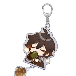 Llavero de Genshin Impact al por mayor, productos terminados, colgante periférico de juego con personajes como Naxi, Da Venti, Fennik, Xiao, Samban y Raiden <span class=keywords><strong>Shogun</strong></span> - Product Image 5