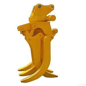 Cucharón Hidráulico Rotatorio Tipo Concha con Motor para Excavadora de 6 Toneladas Q345, Garra Eficiente para Carga/Descarga en Ríos - Product Image 6