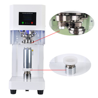 Machine de scellage de canettes entièrement automatique pour canettes et bouteilles