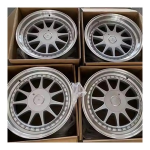 <span class=keywords><strong>Precio</strong></span> de Fábrica, <span class=keywords><strong>Llantas</strong></span> de Aleación Plateadas Pulimentadas para Automóviles de Pasajeros, 17X8j/9j, 5X120/100, 4X100, con Borde Profundo - Product Image 1