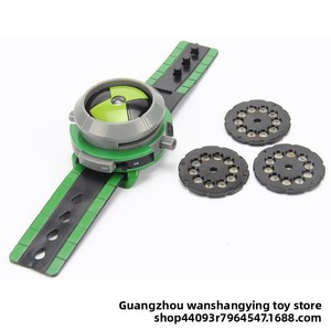 <strong>Ben10</strong> Junior Hacker Earth Defender Projection Electronic <strong>Watch</strong> Children's Toys Black UFO PVC Color Box Ages 7-14 Unisex - Product Image 4