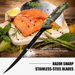 سكين فيليه احترافي متعدد الوظائف للصيد والطهي - Product Image 4