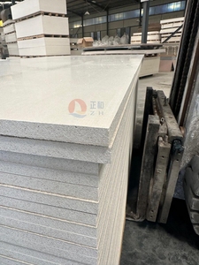 Panneau d'oxyde de magnésium pour la construction, MGO pur MgSO4 sans chlorure, incombustible, A1, revêtement mural, sous-plancher, CE Intertek - Product Image 5