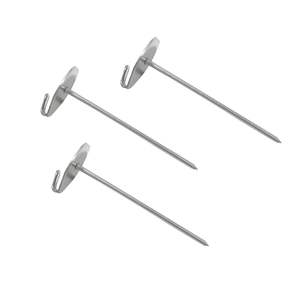 Clavos Comunes de Vástago Pulido y Liso, Acero Inoxidable y de Grado Industrial, Calibre 12GA/14GA, Diámetro 1-1/2", Longitud 4-1/2" - Product Image 6