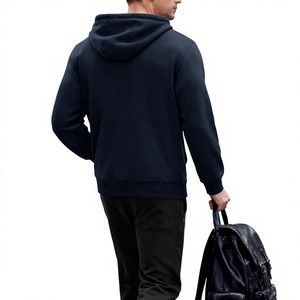 Sudadera con Capucha para Hombre, Forro Polar, Estilo Casual de Invierno, Corte Regular, 100% Algodón, Logotipo Frontal, Transpirable - Product Image 5
