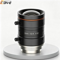 Objectif de vision industrielle MVL-HF0624M-10MP 10MP haute résolution FA 6mm F2.4 à ouverture manuelle pour caméra industrielle