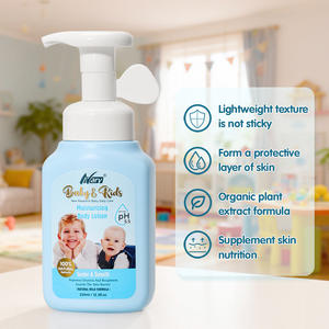 <span class=keywords><strong>Lotion</strong></span> hydratante pour bébé Nary OEM ODM, produits de soin de la peau pour enfants, lait corporel biologique naturel, 350 ml, crème apaisante douce - Product Image 2
