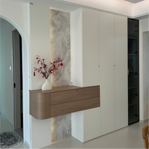 Meubles de salon européens de luxe de haute qualité, armoire à chaussures en bois de luxe, moderne, pour usage familial, fabriqué en Chine - Product Image 1
