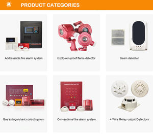 Panneau de commande d'alarme incendie numérique adressable, entrée d'alimentation large plage AC90~270V, écran tactile, bus CAN, montage mural, <span class=keywords><strong>XHA</strong></span> CA200 OEM - Product Image 3