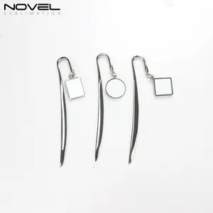 Promotional Gifts Blank Custom Bookmarks Variety Fashion Sublimation Metal Bookmark Page Holder