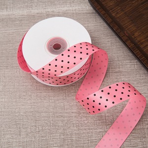 Custom Anniversary Date <b>Ribbon</b> Romantic Printed Detail For Romantic Gift Souvenir Packing - Product Image 1