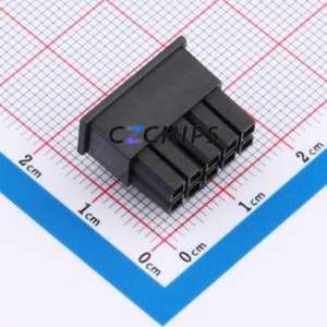 WAFER-MX3.0-10PJK-GB Housing (Wire-to-Board / Wire-to-Wire) P=3.03mm Connector 2x5P 3.03mm Micro-Fit (MX 3.0) 3.03mm - Product Image 2