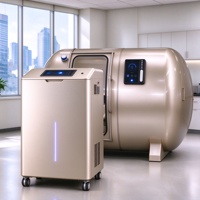 Chambre hyperbare portable HBOT 2.0 ATA pour thérapie par oxygène, prix usine