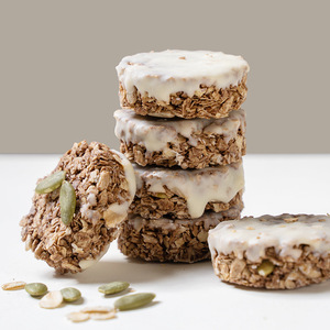 Barra de Granola Saludable Sin OGM para Desayuno, con Aperitivo de Galleta de <span class=keywords><strong>Avena</strong></span> de Chocolate Negro y Blanco, Frutos Secos Crujientes, Alto en Fibra y Reemplazo de Comida Ligero - Product Image 3