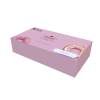 Boîte d'emballage alimentaire de haute qualité avec logo personnalisé Boîte de courrier d'expédition de desserts Boîte à beignets au design personnalisé