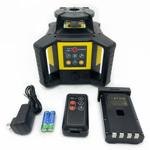 Dual Axis Slope With Rotating Speed Adjustment Red Beam Self-Leveling Rotating Laser Level RL300HVR