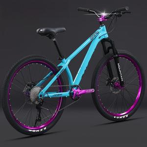Bicicleta de Montaña para Adultos, Hombres y Adolescentes, Todoterreno, 10 Velocidades, Doble Freno de Disco, Horquilla de Aleación de Aluminio, Blast Street - Product Image 3