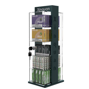 Vitrine à serrure en acrylique personnalisée vitrine d'affichage <span class=keywords><strong>de</strong></span> <span class=keywords><strong>magasin</strong></span> supports <span class=keywords><strong>de</strong></span> maquillage <span class=keywords><strong>de</strong></span> médecine <span class=keywords><strong>magasin</strong></span> <span class=keywords><strong>de</strong></span> détail tour d'affichage <span class=keywords><strong>de</strong></span> fumée <span class=keywords><strong>de</strong></span> cigarette <span class=keywords><strong>de</strong></span> bureau - Product Image 3