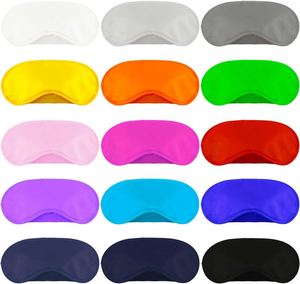Black Cover Nose <b>Pad</b> and Elastic Straps Lightweight Blindfold Sleep <b>Eye</b> Mask for Travel - Product Image 2