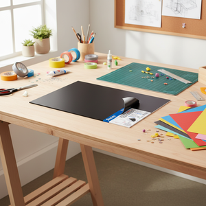 Pannello KT Singolo Peiyong 500x700x5mm Nero Adesivo per Progetti Artigianali e Espositivi Modello 689442 - Product Image 3