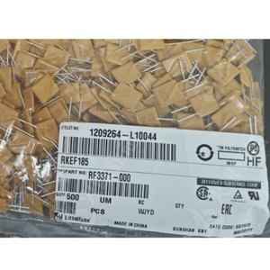 Fusible PTC Reajustable RKEF185 1.85A (mantenimiento) 3.7A (disparo) 60VDC 40A 2.6W 0.06Ohm Radial 13 X 3.81 X - Product Image 1