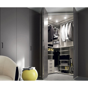 Kejahome Solid Wood Luxury Closet Storage Organizer Bedroom Furniture Wardrobe Customized Modern Wardrobe Cabinet